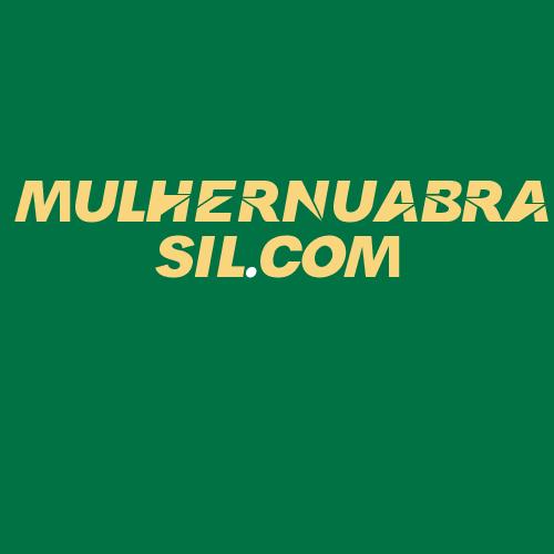 Logo da MULHERNUABRASIL